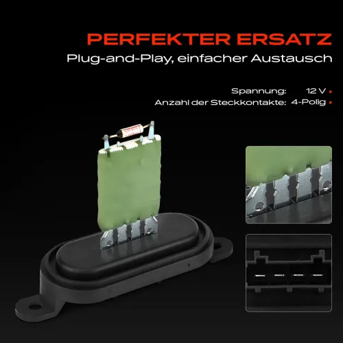 Regler, Innenraumgebläse 12 V Frankberg 5481FB0005667 Bild Regler, Innenraumgebläse 12 V Frankberg 5481FB0005667