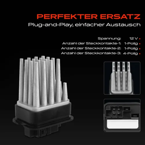Regler, Innenraumgebläse 12 V Frankberg 5481FB0005674 Bild Regler, Innenraumgebläse 12 V Frankberg 5481FB0005674