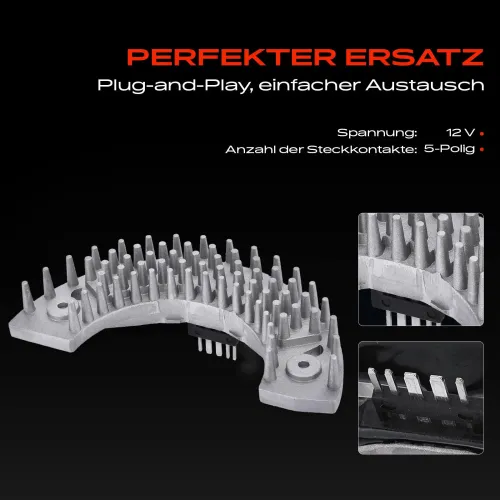 Regler, Innenraumgebläse 12 V Frankberg 5481FB0005684 Bild Regler, Innenraumgebläse 12 V Frankberg 5481FB0005684