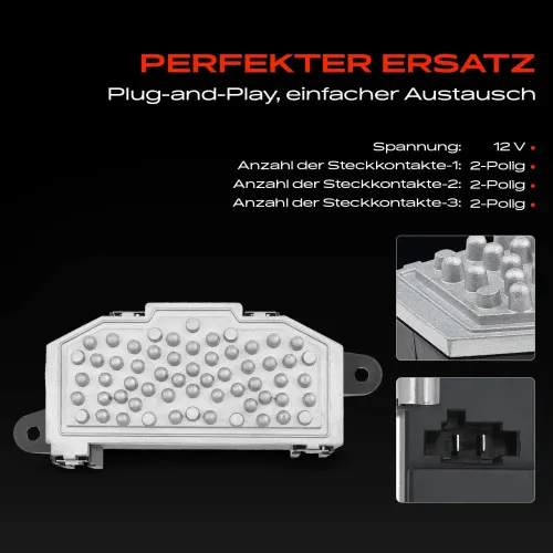Regler, Innenraumgebläse 12 V Frankberg 5481FB0005688 Bild Regler, Innenraumgebläse 12 V Frankberg 5481FB0005688