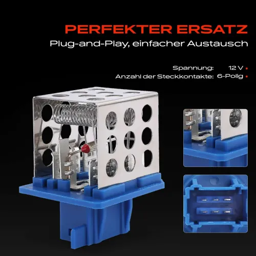 Regler, Innenraumgebläse 12 V Frankberg 5481FB0005693 Bild Regler, Innenraumgebläse 12 V Frankberg 5481FB0005693