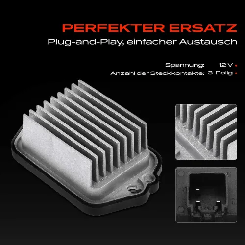 Regler, Innenraumgebläse 12 V Frankberg 5481FB0005698 Bild Regler, Innenraumgebläse 12 V Frankberg 5481FB0005698