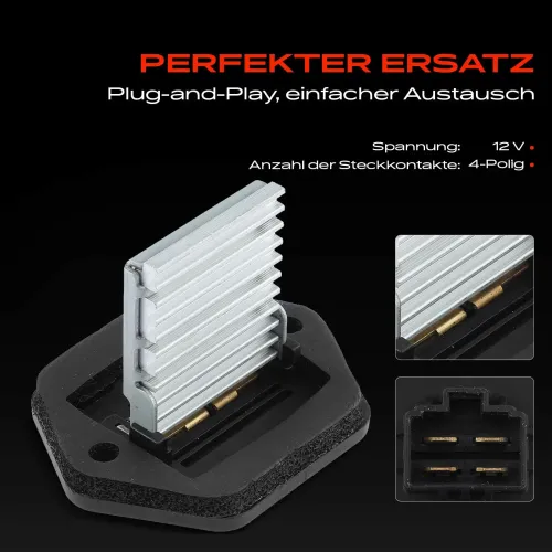 Regler, Innenraumgebläse 12 V Frankberg 5481FB0005701 Bild Regler, Innenraumgebläse 12 V Frankberg 5481FB0005701