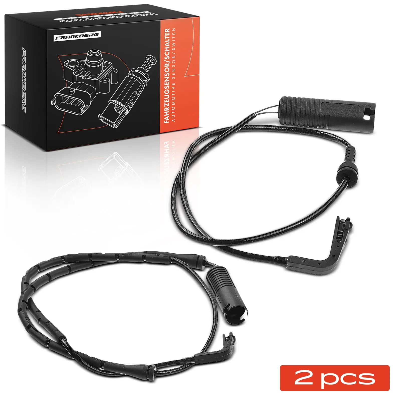 Warnkontakt, Bremsbelagverschleiß vorne und hinten Frankberg 5481FB0005704