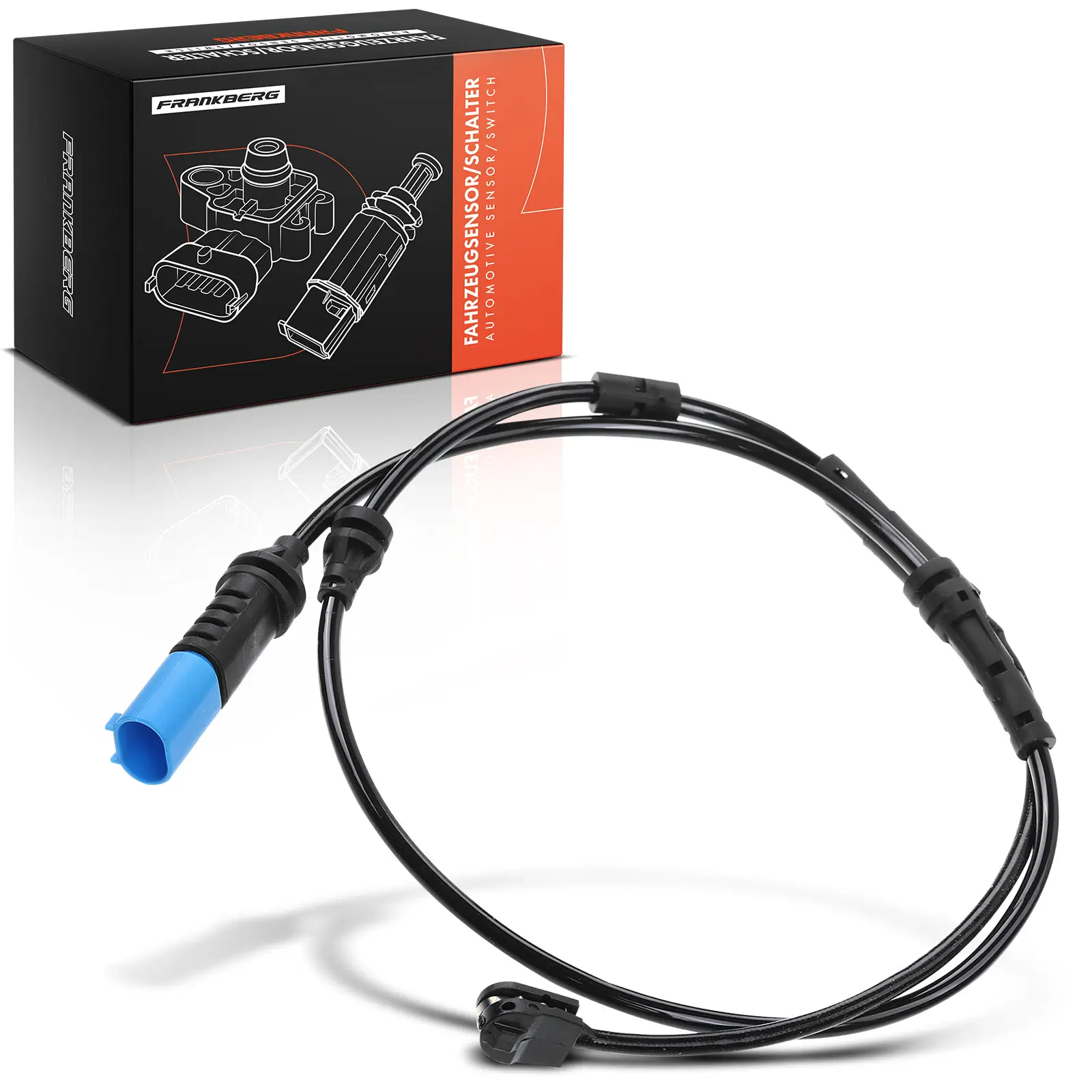 Warnkontakt, Bremsbelagverschleiß Vorderachse beidseitig Frankberg 5481FB0005727