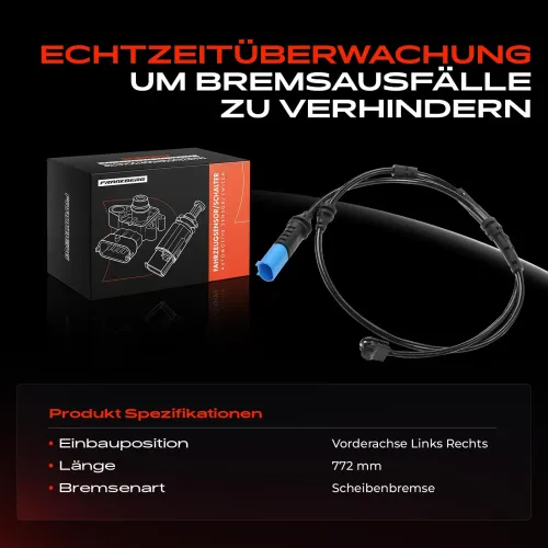Warnkontakt, Bremsbelagverschleiß Vorderachse beidseitig Frankberg 5481FB0005727 Bild Warnkontakt, Bremsbelagverschleiß Vorderachse beidseitig Frankberg 5481FB0005727