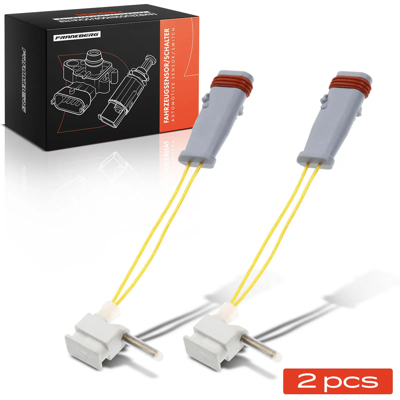 Warnkontakt, Bremsbelagverschleiß Vorderachse beidseitig Frankberg 5481FB0005736