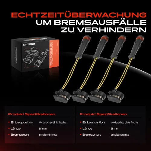 Warnkontakt, Bremsbelagverschleiß Vorderachse beidseitig Frankberg 5481FB0005737 Bild Warnkontakt, Bremsbelagverschleiß Vorderachse beidseitig Frankberg 5481FB0005737