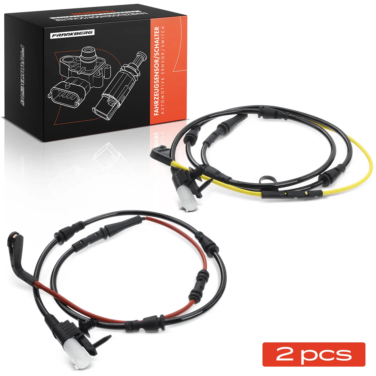 Warnkontakt, Bremsbelagverschleiß Vorderachse beidseitig Frankberg 5481FB0005773