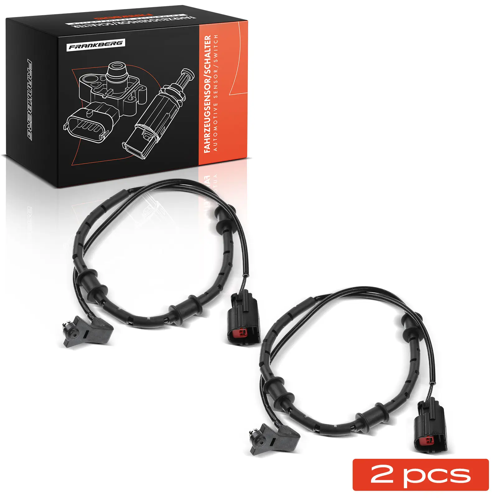 Warnkontakt, Bremsbelagverschleiß Hinterachse beidseitig Frankberg 5481FB0005777