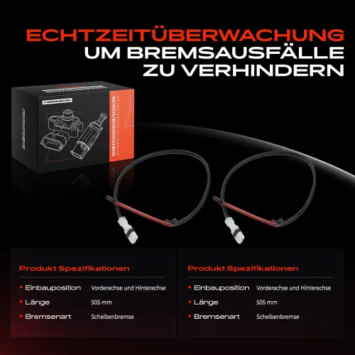 Warnkontakt, Bremsbelagverschleiß vorne und hinten Frankberg 5481FB0005779 Bild Warnkontakt, Bremsbelagverschleiß vorne und hinten Frankberg 5481FB0005779