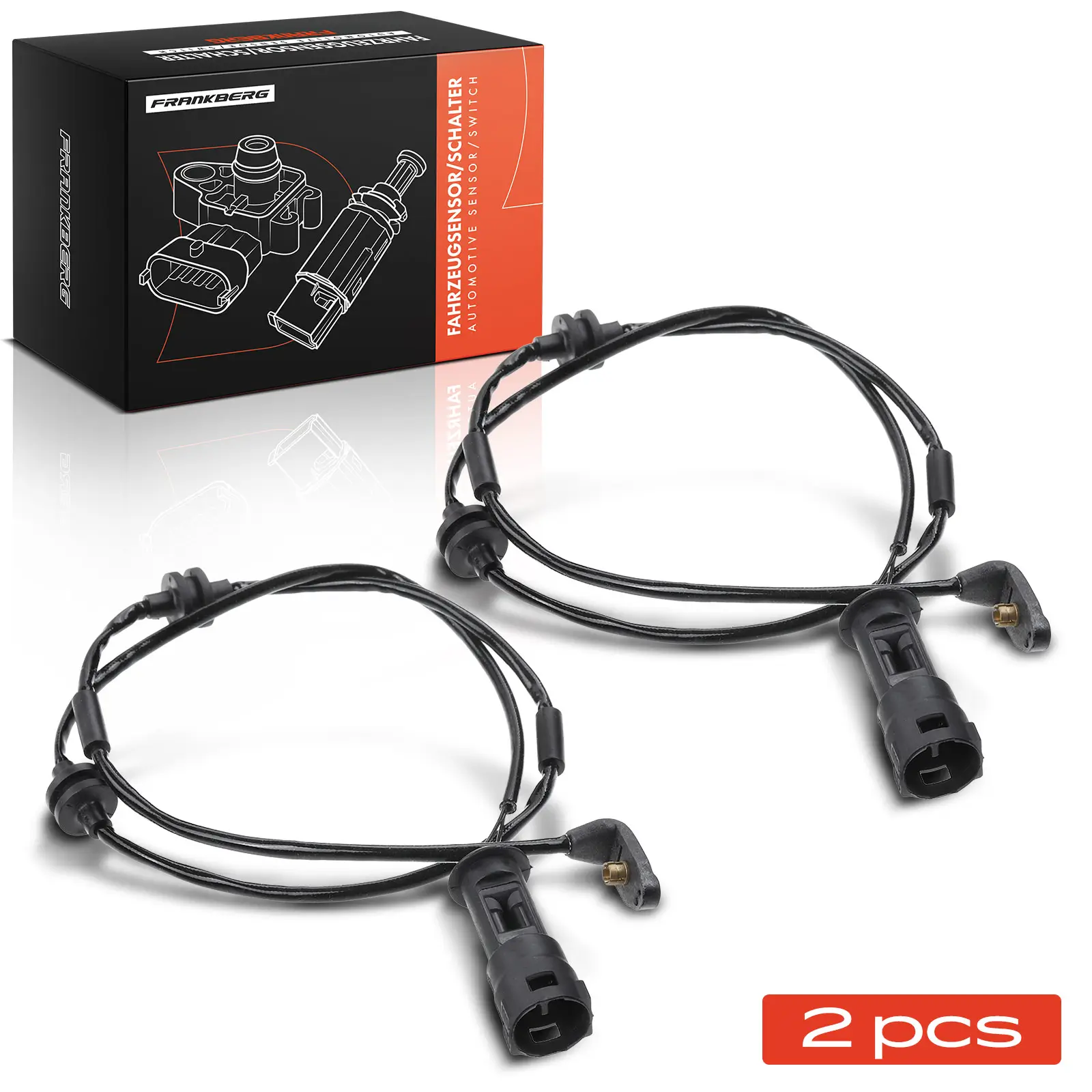 Warnkontakt, Bremsbelagverschleiß Vorderachse beidseitig Frankberg 5481FB0005809