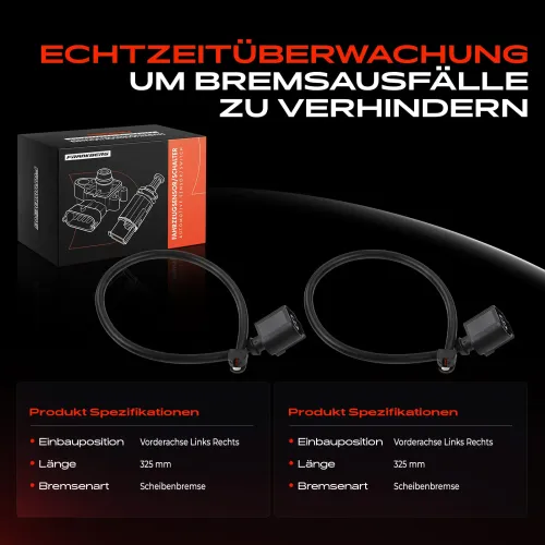 Warnkontakt, Bremsbelagverschleiß Vorderachse beidseitig Frankberg 5481FB0005826 Bild Warnkontakt, Bremsbelagverschleiß Vorderachse beidseitig Frankberg 5481FB0005826