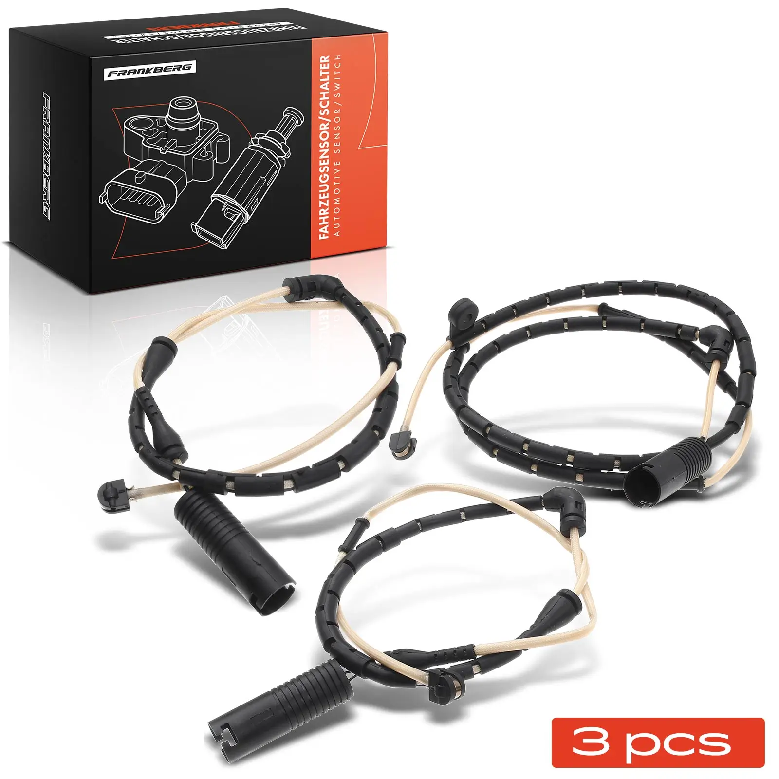 Warnkontakt, Bremsbelagverschleiß vorne und hinten Frankberg 5481FB0005830