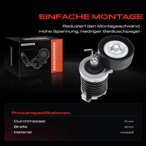 Riemenspanner, Keilrippenriemen Frankberg 5481FB0005857 Bild Riemenspanner, Keilrippenriemen Frankberg 5481FB0005857