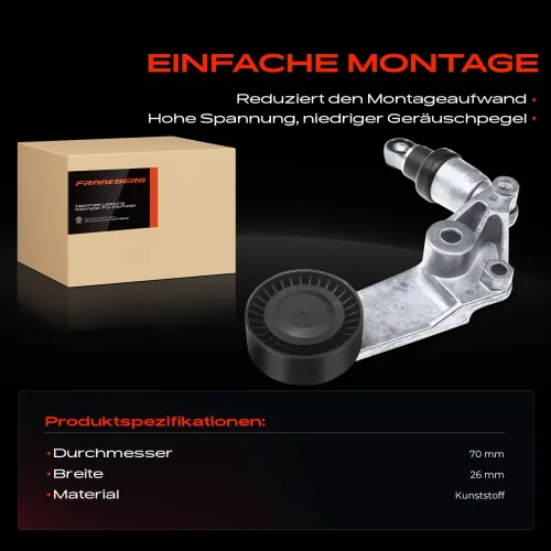 Riemenspanner, Keilrippenriemen vorne Frankberg 5481FB0005871 Bild Riemenspanner, Keilrippenriemen vorne Frankberg 5481FB0005871