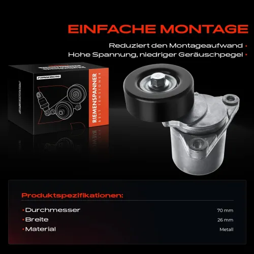 Riemenspanner, Keilrippenriemen vorne Frankberg 5481FB0005895 Bild Riemenspanner, Keilrippenriemen vorne Frankberg 5481FB0005895