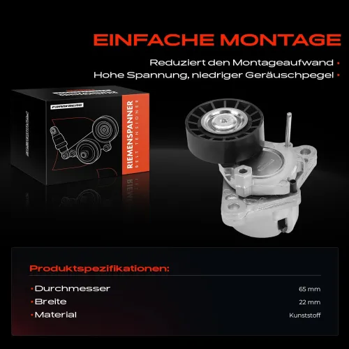 Riemenspanner, Keilrippenriemen vorne Frankberg 5481FB0005901 Bild Riemenspanner, Keilrippenriemen vorne Frankberg 5481FB0005901