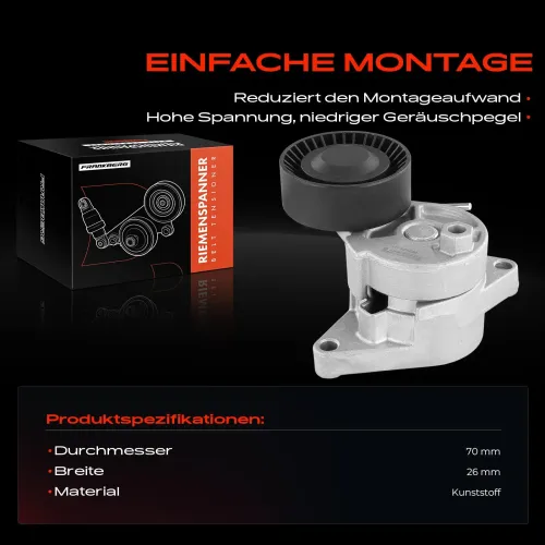 Riemenspanner, Keilrippenriemen vorne Frankberg 5481FB0005929 Bild Riemenspanner, Keilrippenriemen vorne Frankberg 5481FB0005929