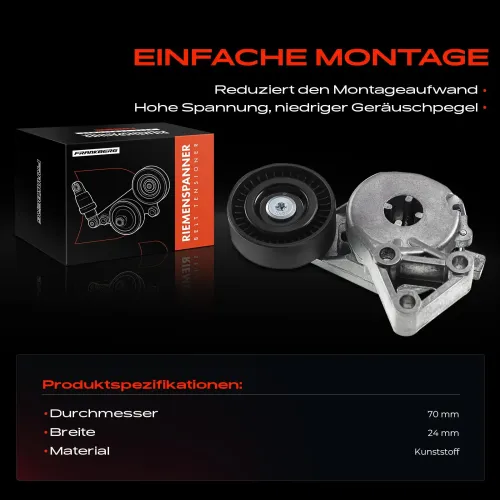 Riemenspanner, Keilrippenriemen Frankberg 5481FB0005936 Bild Riemenspanner, Keilrippenriemen Frankberg 5481FB0005936