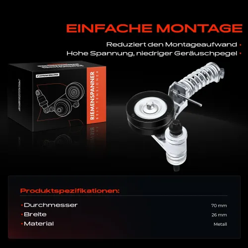 Riemenspanner, Keilrippenriemen vorne Frankberg 5481FB0005954 Bild Riemenspanner, Keilrippenriemen vorne Frankberg 5481FB0005954