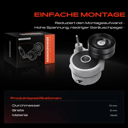 Riemenspanner, Keilrippenriemen vorne Frankberg 5481FB0005963 Bild Riemenspanner, Keilrippenriemen vorne Frankberg 5481FB0005963