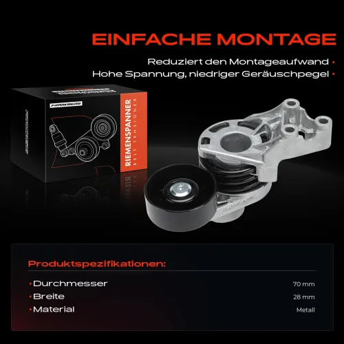 Riemenspanner, Keilrippenriemen vorne Frankberg 5481FB0005966 Bild Riemenspanner, Keilrippenriemen vorne Frankberg 5481FB0005966