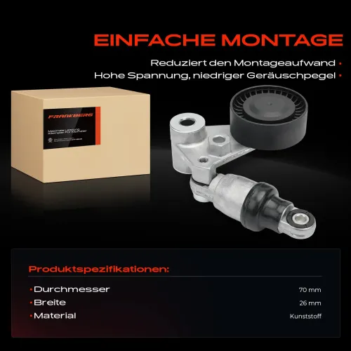 Riemenspanner, Keilrippenriemen vorne Frankberg 5481FB0005972 Bild Riemenspanner, Keilrippenriemen vorne Frankberg 5481FB0005972