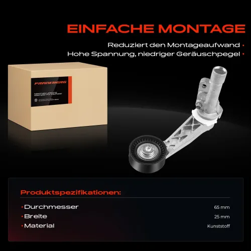 Riemenspanner, Keilrippenriemen vorne Frankberg 5481FB0005975 Bild Riemenspanner, Keilrippenriemen vorne Frankberg 5481FB0005975