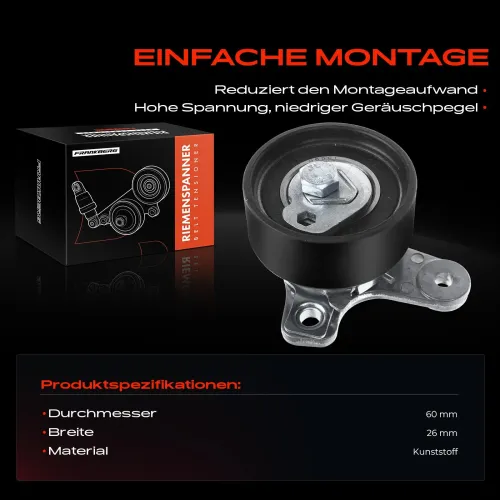 Riemenspanner, Keilrippenriemen vorne Frankberg 5481FB0006001 Bild Riemenspanner, Keilrippenriemen vorne Frankberg 5481FB0006001