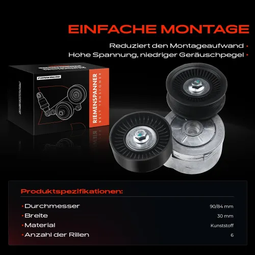 Riemenspanner, Keilrippenriemen vorne Frankberg 5481FB0006011 Bild Riemenspanner, Keilrippenriemen vorne Frankberg 5481FB0006011