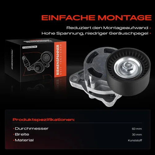 Riemenspanner, Keilrippenriemen vorne Frankberg 5481FB0006020 Bild Riemenspanner, Keilrippenriemen vorne Frankberg 5481FB0006020