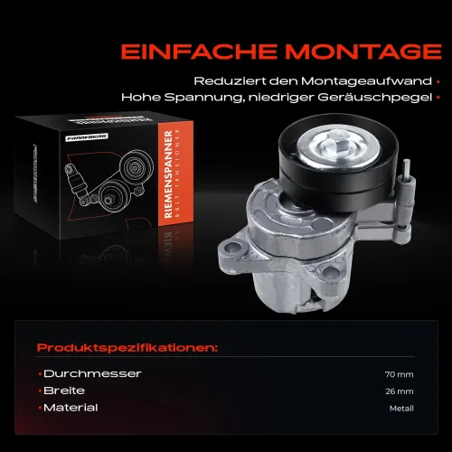 Riemenspanner, Keilrippenriemen vorne Frankberg 5481FB0006027 Bild Riemenspanner, Keilrippenriemen vorne Frankberg 5481FB0006027