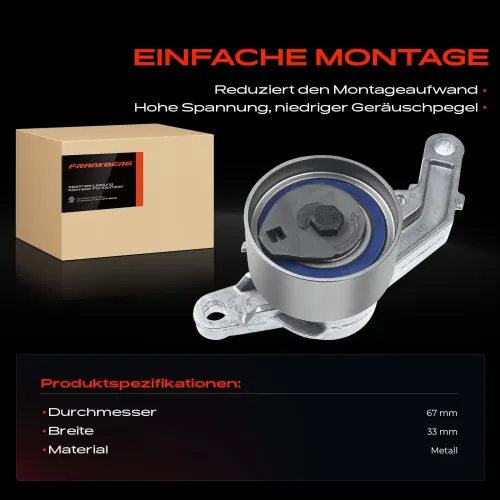 Riemenspanner, Keilrippenriemen vorne Frankberg 5481FB0006041 Bild Riemenspanner, Keilrippenriemen vorne Frankberg 5481FB0006041