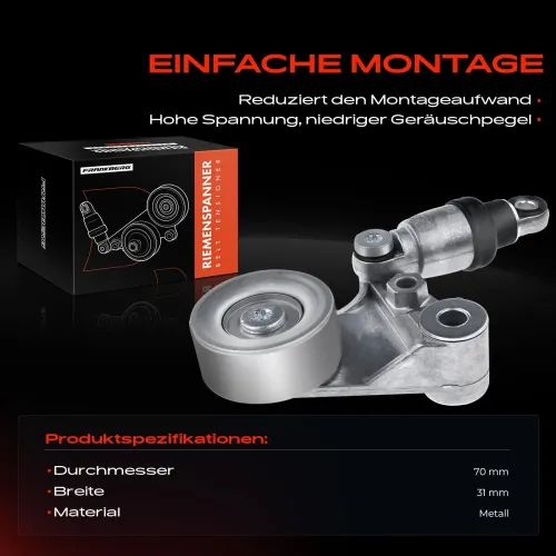 Riemenspanner, Keilrippenriemen vorne Frankberg 5481FB0006060 Bild Riemenspanner, Keilrippenriemen vorne Frankberg 5481FB0006060