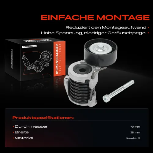 Riemenspanner, Keilrippenriemen Frankberg 5481FB0006119 Bild Riemenspanner, Keilrippenriemen Frankberg 5481FB0006119