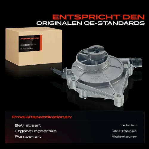 Unterdruckpumpe, Bremsanlage Frankberg 5481FB0006159 Bild Unterdruckpumpe, Bremsanlage Frankberg 5481FB0006159