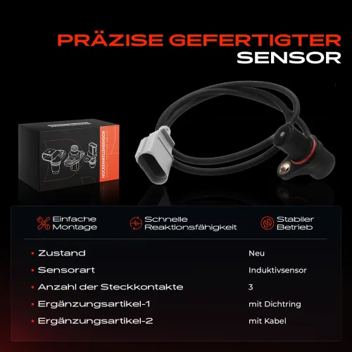 Sensor, Nockenwellenposition Frankberg 5481FB0006872 Bild Sensor, Nockenwellenposition Frankberg 5481FB0006872