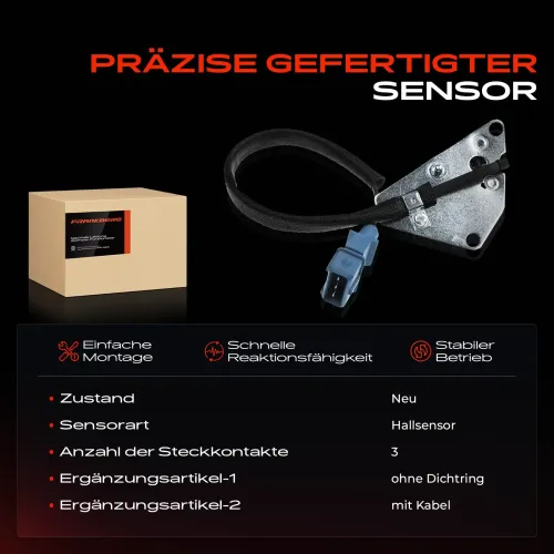 Sensor, Nockenwellenposition Frankberg 5481FB0006891 Bild Sensor, Nockenwellenposition Frankberg 5481FB0006891
