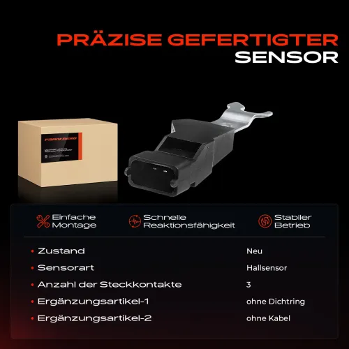 Sensor, Nockenwellenposition Frankberg 5481FB0006909 Bild Sensor, Nockenwellenposition Frankberg 5481FB0006909