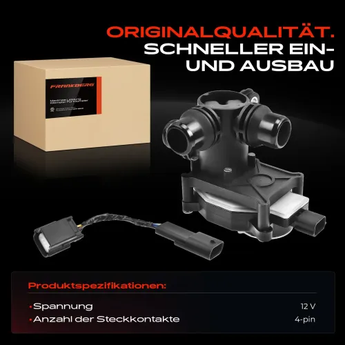 Umschaltventil, Lüfterjalousie 12 V Frankberg 5481FB0007492 Bild Umschaltventil, Lüfterjalousie 12 V Frankberg 5481FB0007492