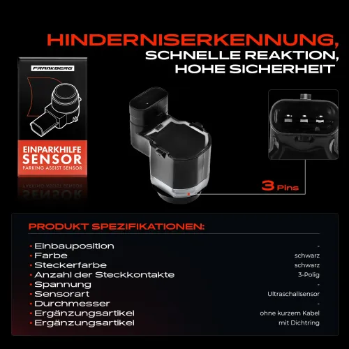 Sensor, Einparkhilfe Frankberg 5481FB0007648 Bild Sensor, Einparkhilfe Frankberg 5481FB0007648