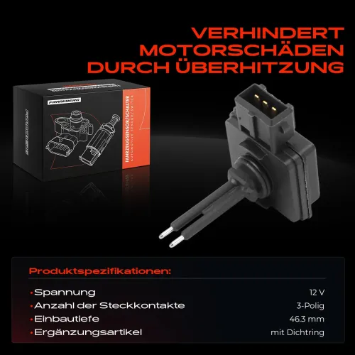 Sensor, Kühlmittelstand 12 V Frankberg 5481FB0007728 Bild Sensor, Kühlmittelstand 12 V Frankberg 5481FB0007728