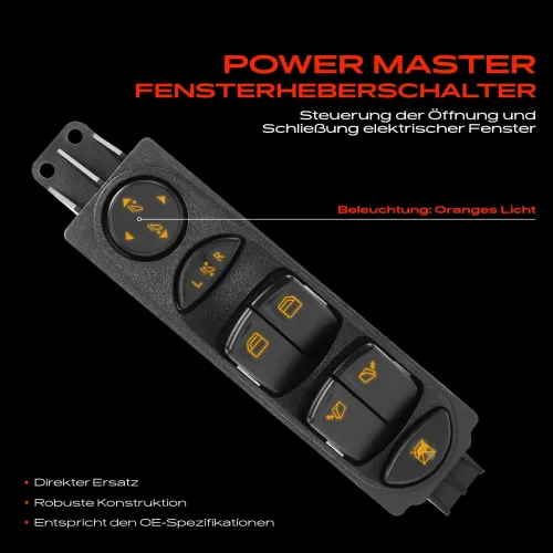 Schalter, Fensterheber fahrerseitig Frankberg 5481FB0007787 Bild Schalter, Fensterheber fahrerseitig Frankberg 5481FB0007787