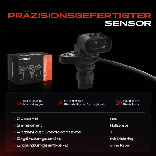 Sensor, Nockenwellenposition Frankberg 5481FB0008103 Bild Sensor, Nockenwellenposition Frankberg 5481FB0008103