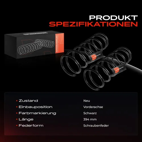 Fahrwerksfeder Vorderachse Frankberg 5481FB0008222 Bild Fahrwerksfeder Vorderachse Frankberg 5481FB0008222