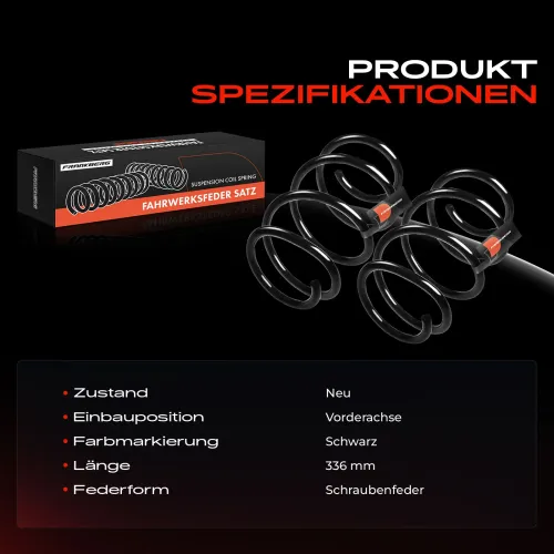 Fahrwerksfeder Vorderachse Frankberg 5481FB0008225 Bild Fahrwerksfeder Vorderachse Frankberg 5481FB0008225