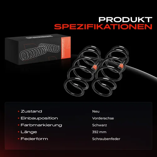 Fahrwerksfeder Vorderachse Frankberg 5481FB0008232 Bild Fahrwerksfeder Vorderachse Frankberg 5481FB0008232