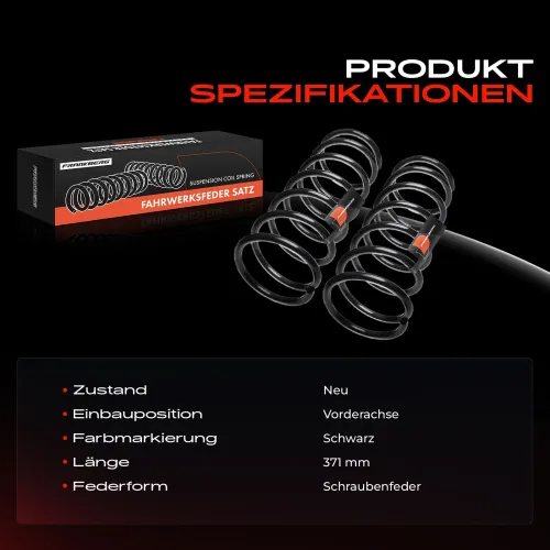 Fahrwerksfeder Vorderachse Frankberg 5481FB0008240 Bild Fahrwerksfeder Vorderachse Frankberg 5481FB0008240