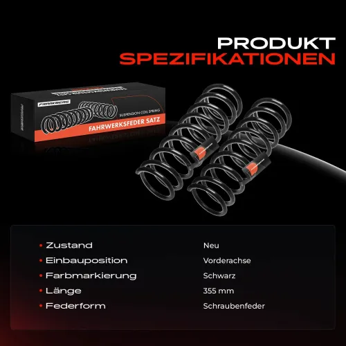 Fahrwerksfeder Vorderachse Frankberg 5481FB0008244 Bild Fahrwerksfeder Vorderachse Frankberg 5481FB0008244